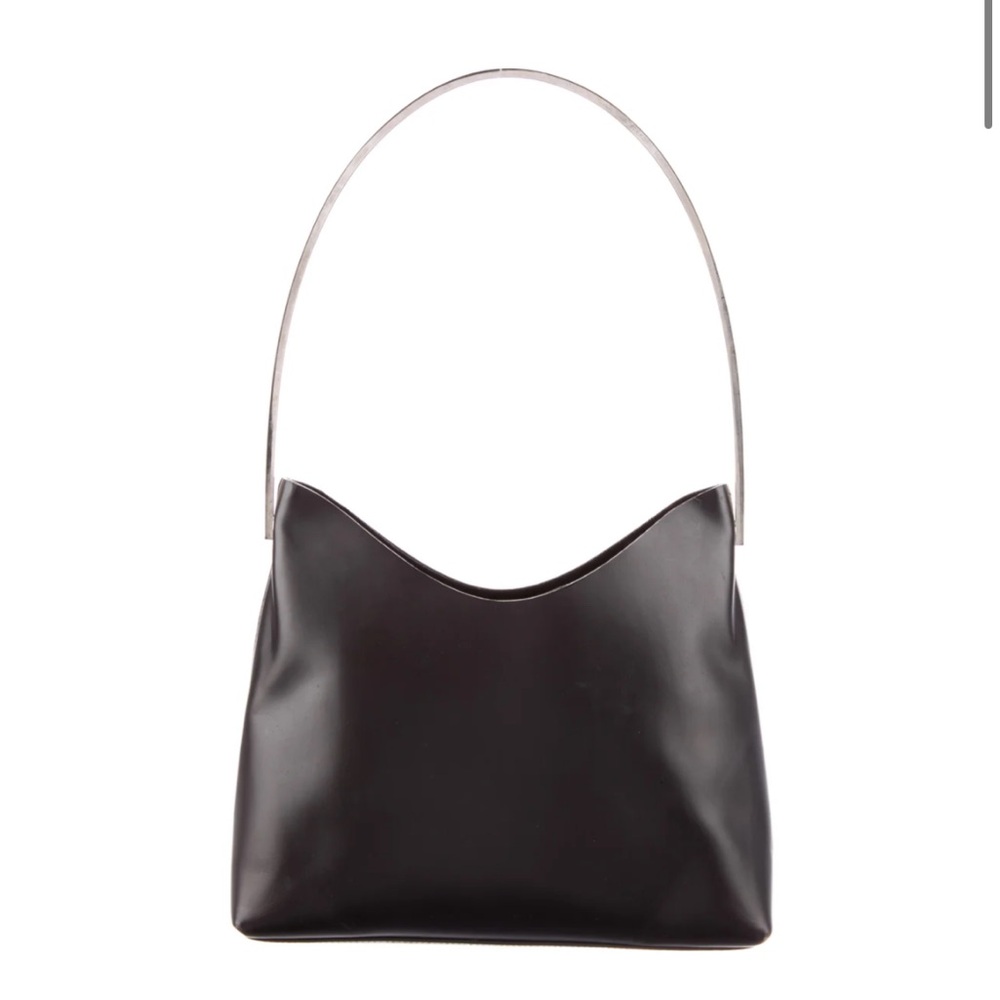 Tom Ford Era Gucci Metal Strap Leather Bag